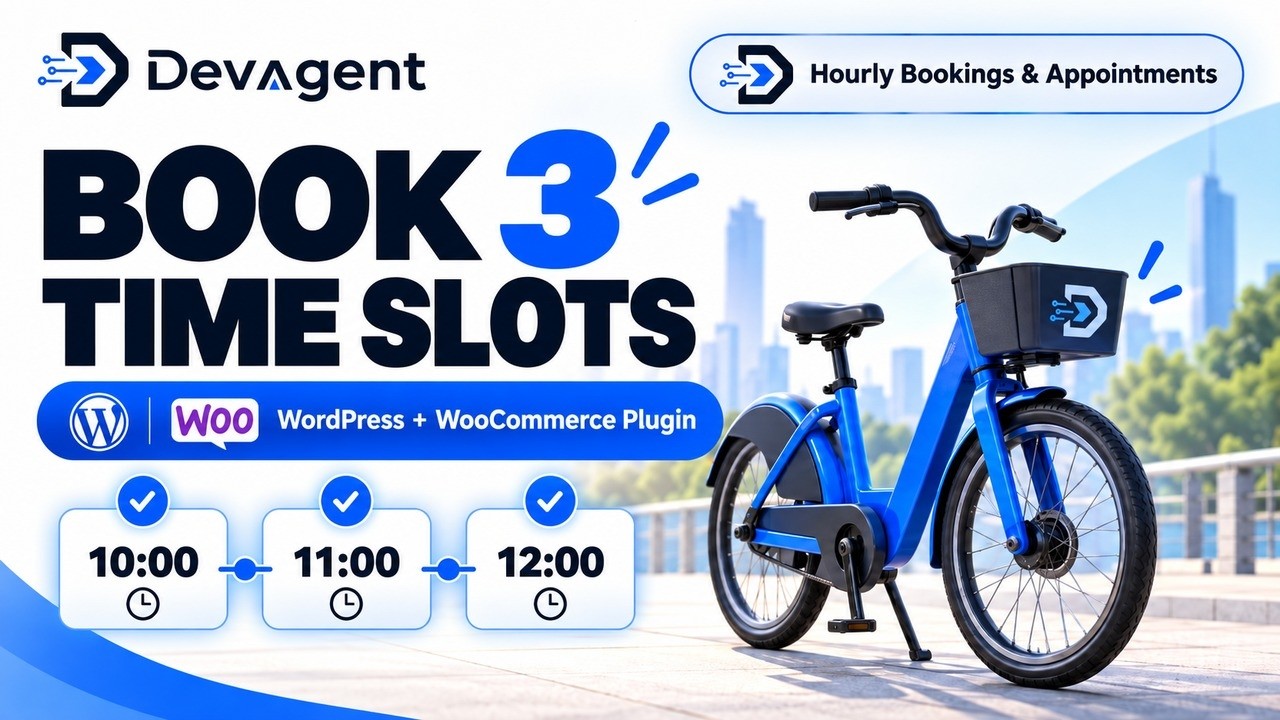 Blue City Bike with three selected hourly booking time slots, 10:00, 11:00 and 12:00